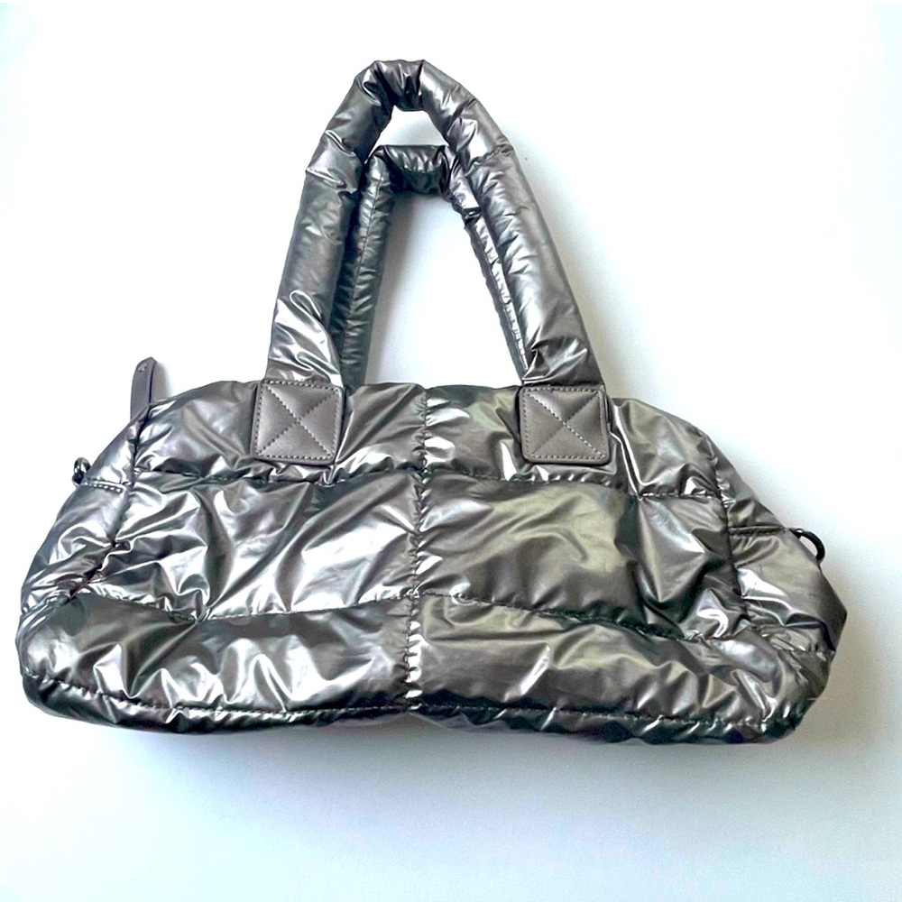 Bam Forever Puffy Shoulder Bag, Quilted Top Handle Bag